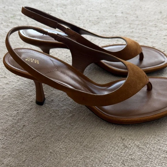 Zara Tan Women's Sandals - Picture 3 of 4